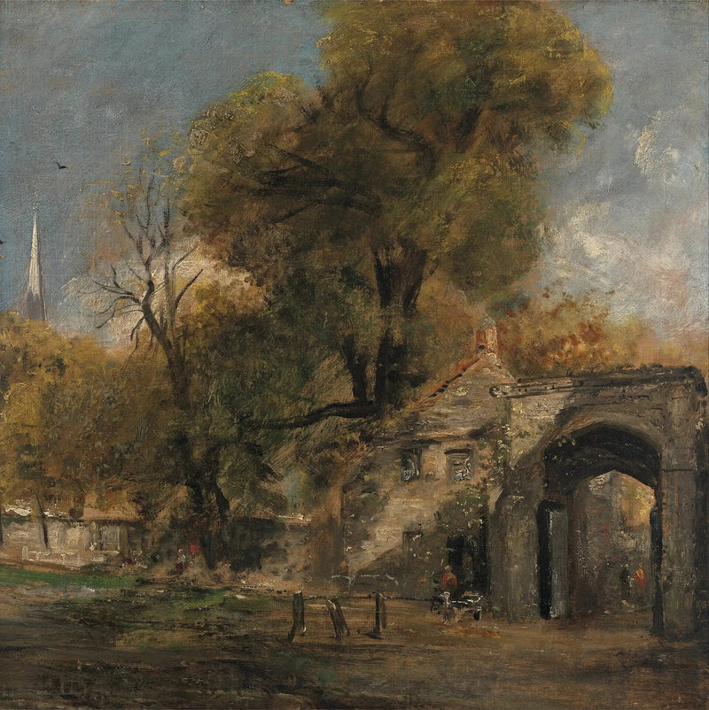 Porte di Harnham, Salisbury - John Constable