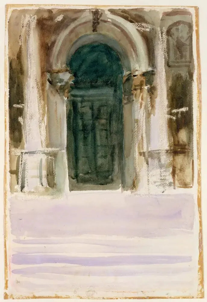 Porta Verde, Santa Maria della Salute - John Singer Sargent