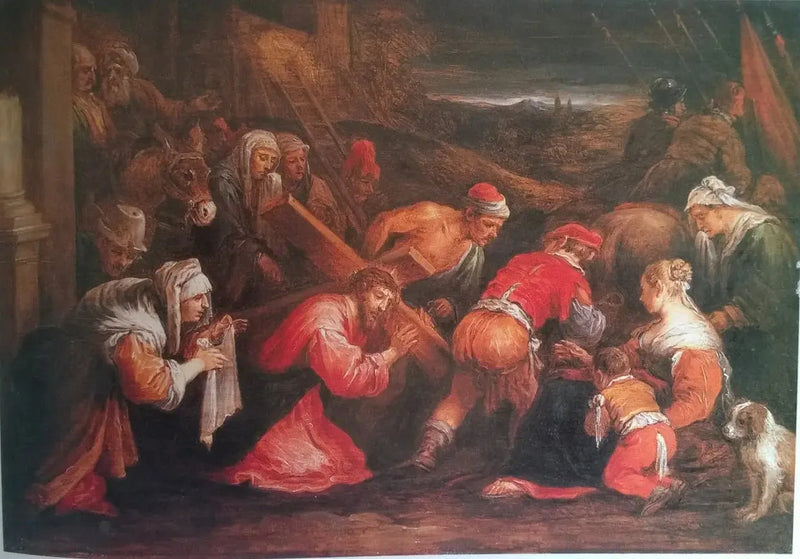 Portare la croce - David Teniers il Giovane