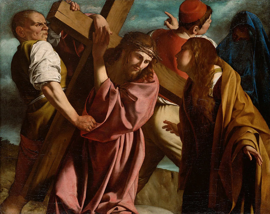 Portare la croce - Orazio Gentileschi