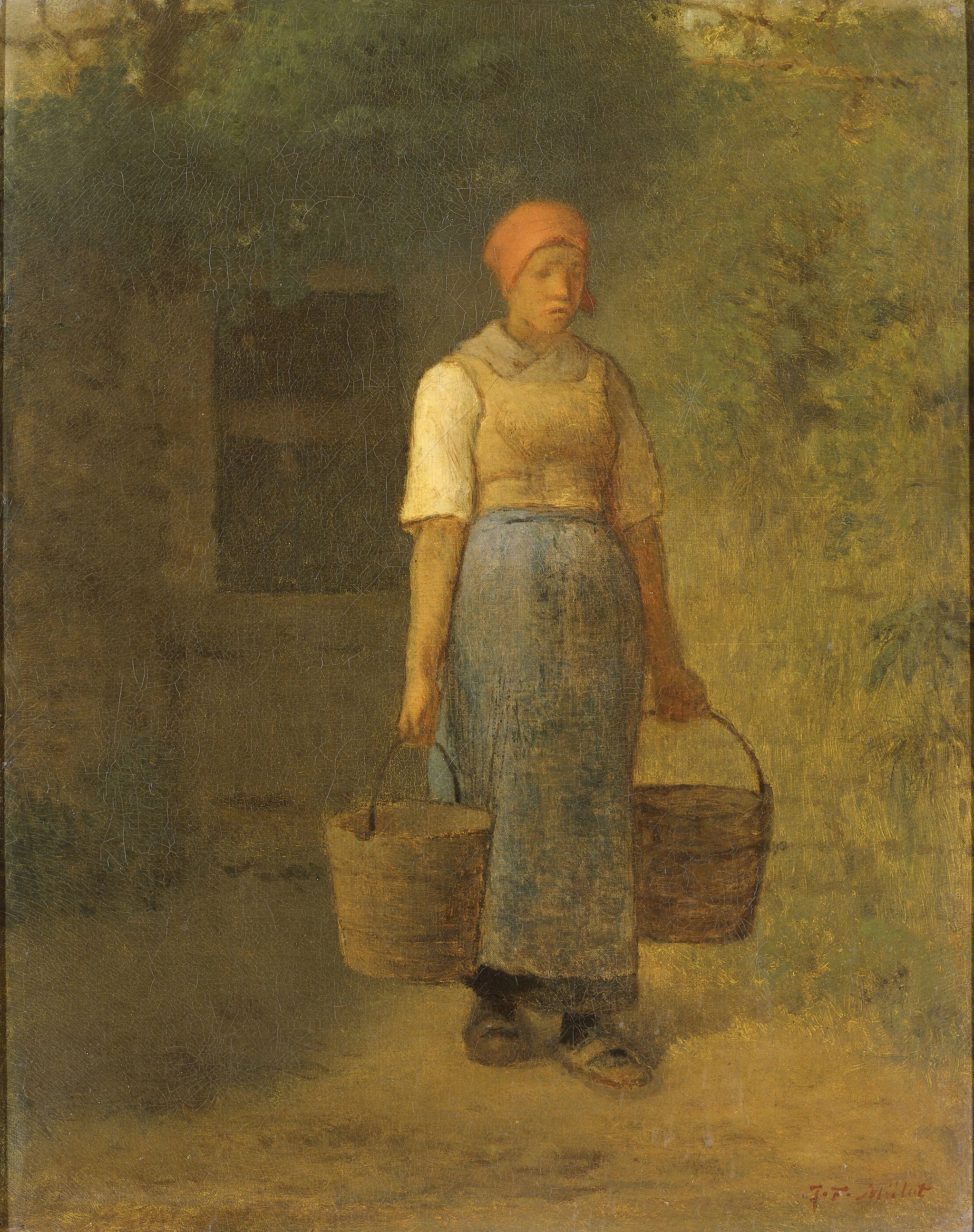 Le porteur d'eau - Jean François Millet