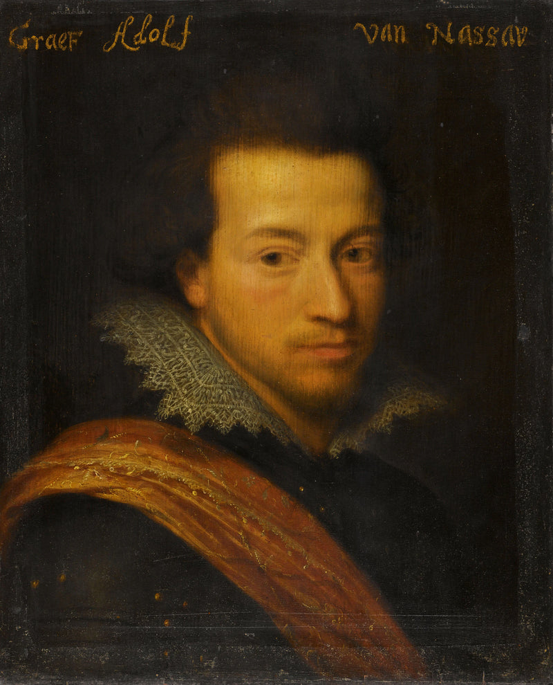 Portrait d'Adolf (1586-1608), comte de Nassau-Siegen - Jan van Ravesteyn