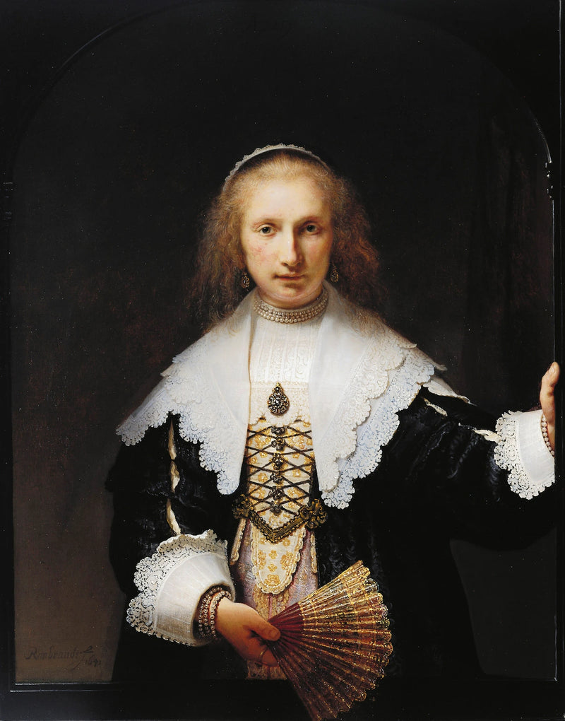 Ritratto di Agatha Bas - Rembrandt