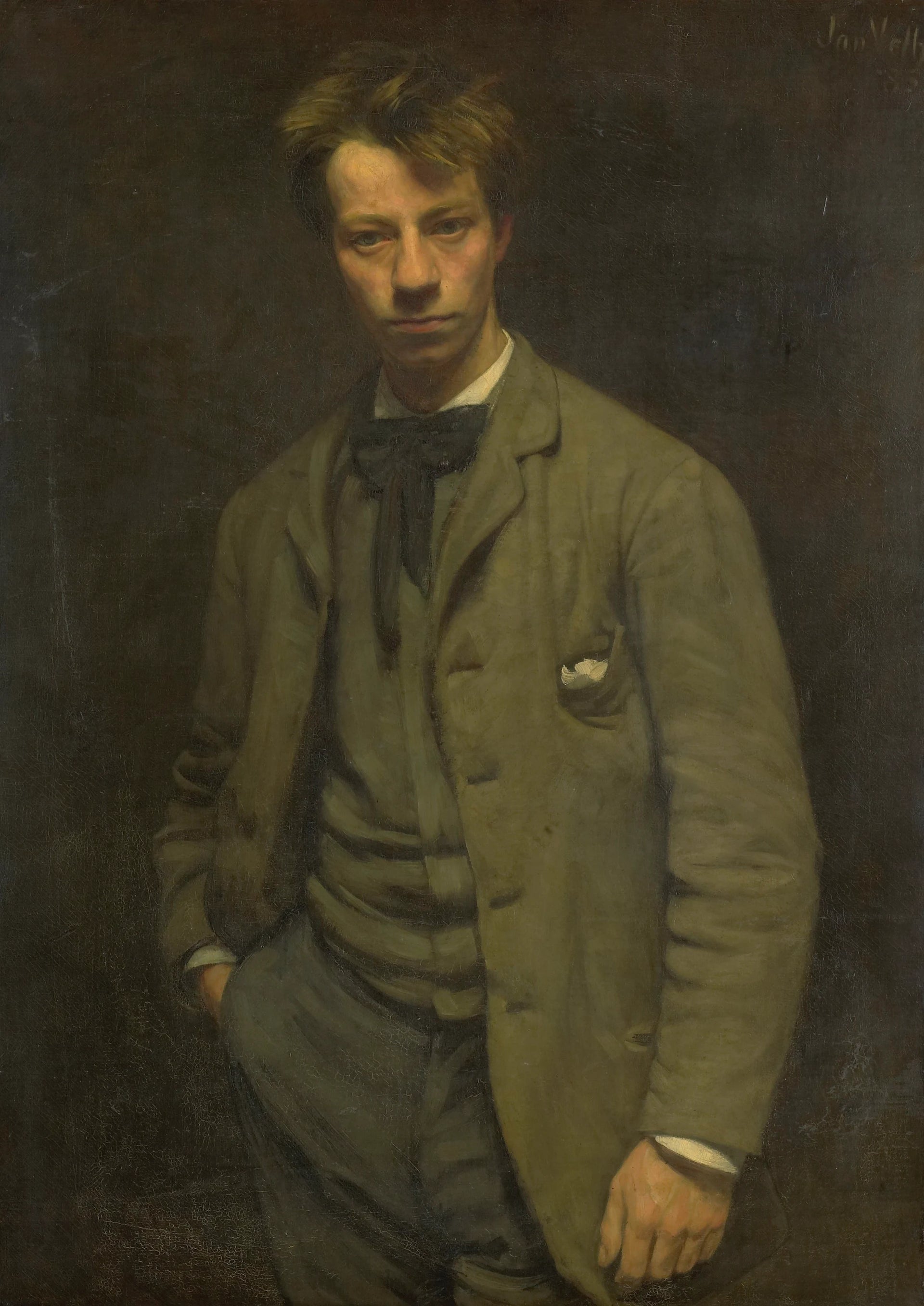 Portrait d'Albert Verwey - Jan Veth