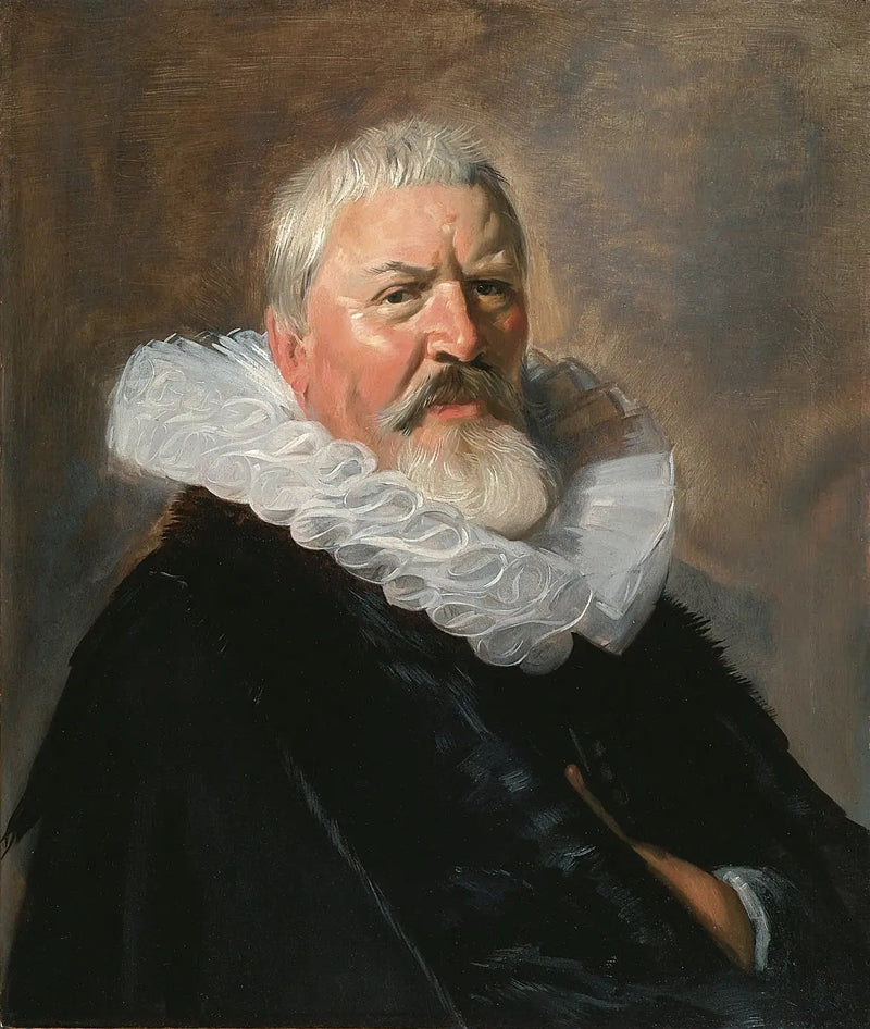 Ritratto quadrato di Pieter Jacobsz Olycan - Frans Hals