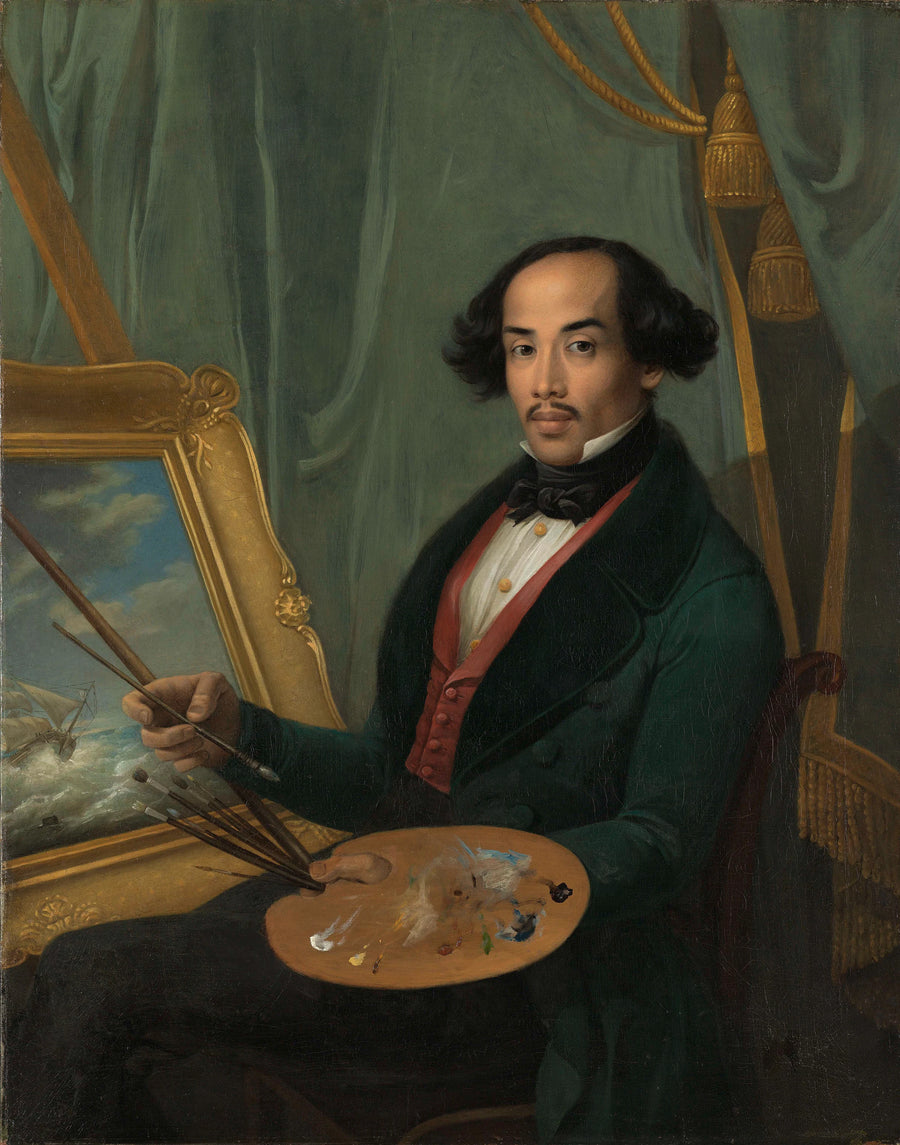 Portrait des conseillers Syarif Bustaman Saleh - Frederik Karel Albert Schreuel