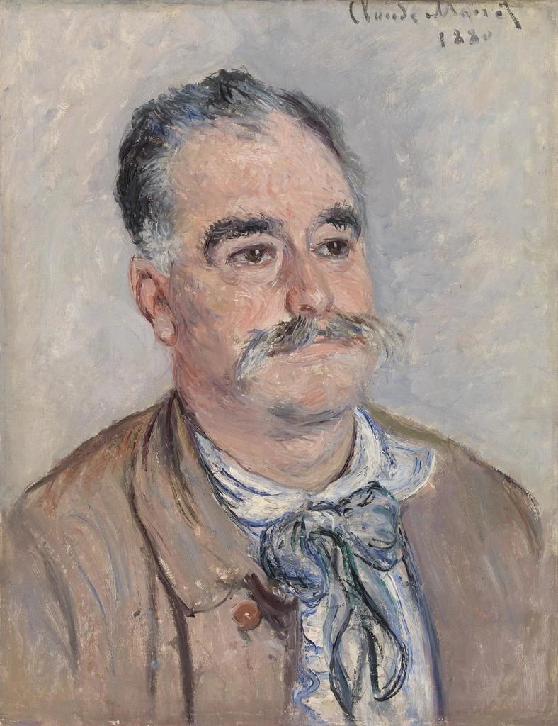 Ritratto di Monsieur Coqueret (padre) W618 - Claude Monet