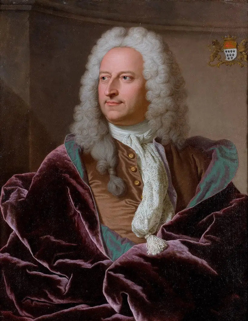 Ritratto di Abraham Van Hoey - Hyacinthe Rigaud