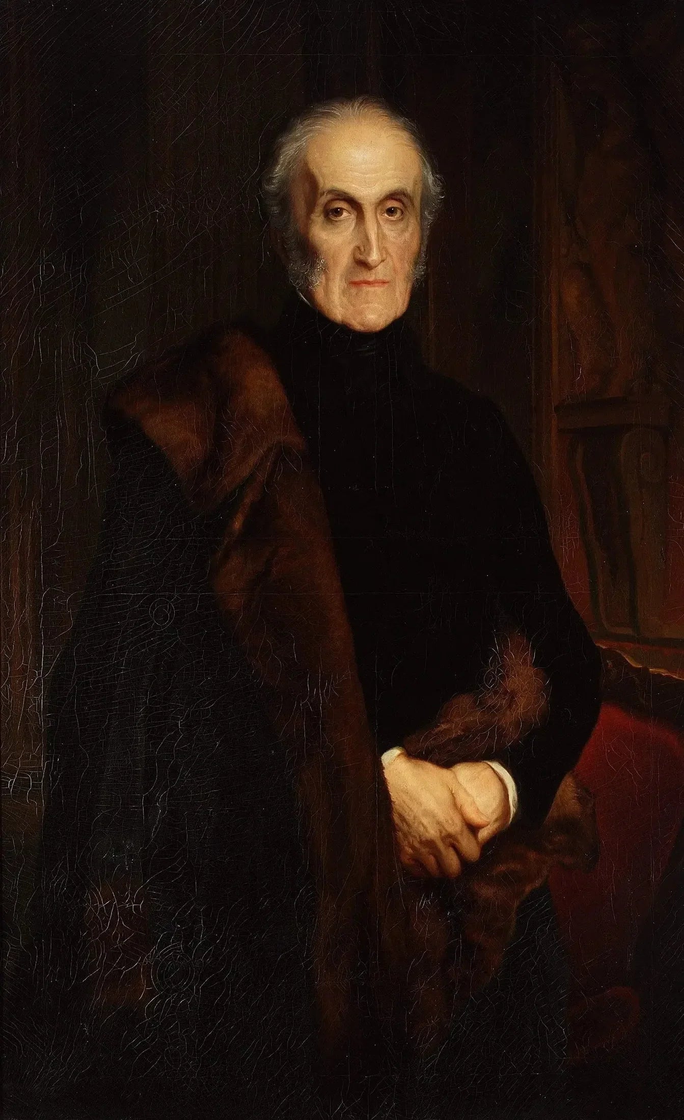 Portrait d'Adam Jerzy Czartoryski (1770-1861) - Paul Delaroche image 1 reproduction de peinture à l’huile