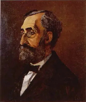 Ritratto di Adolphe Monet - Claude Monet