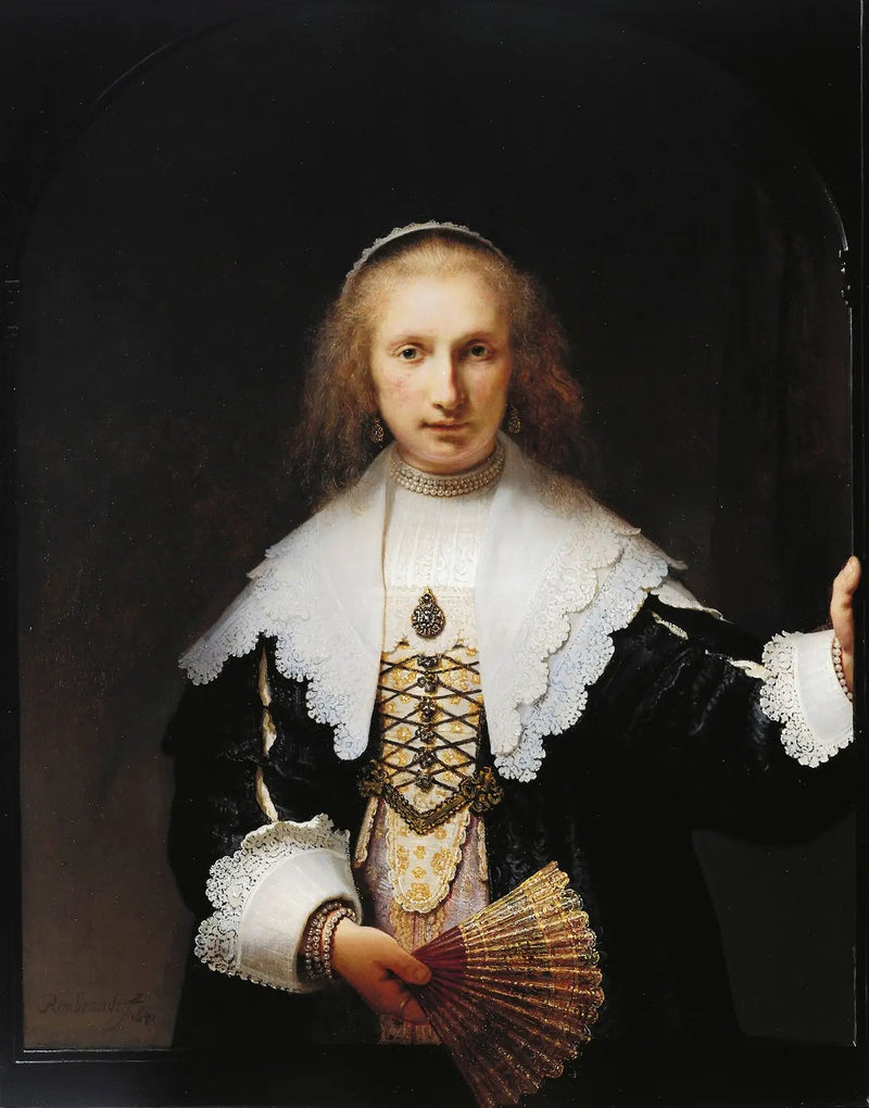 Ritratto di Agatha Bas - Rembrandt