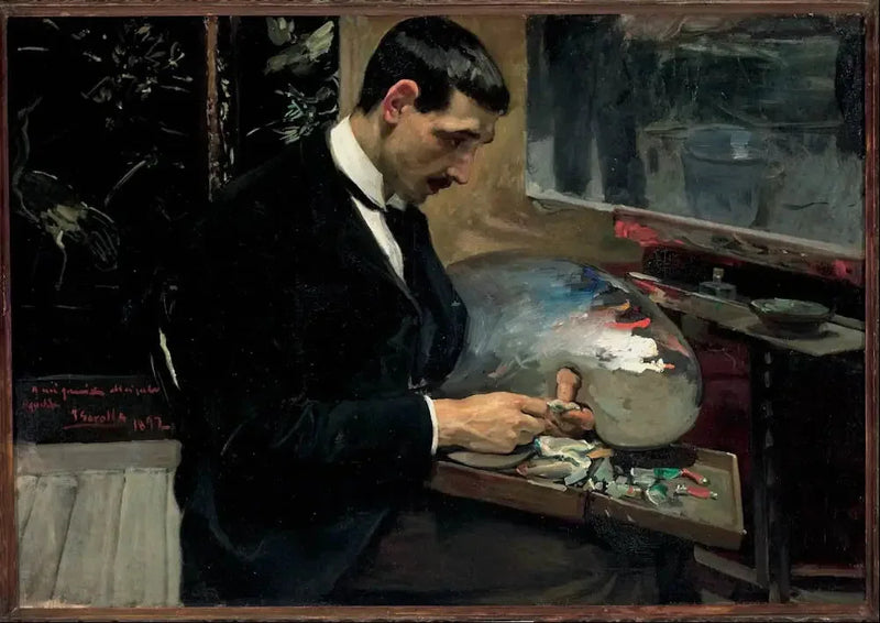 Ritratto di Agustín Otermín - Joaquín Sorolla