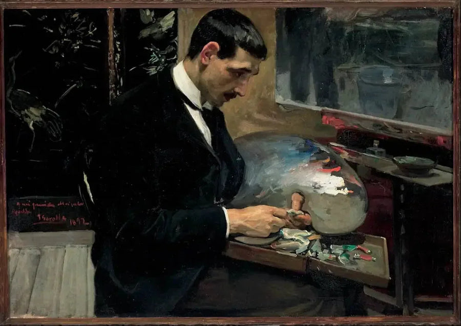 Ritratto di Agustín Otermín - Joaquín Sorolla