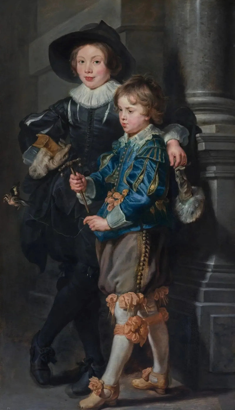 Ritratto di Albert (1614-1657) e di Nicolas Rubens (1618-1673) - Peter Paul Rubens