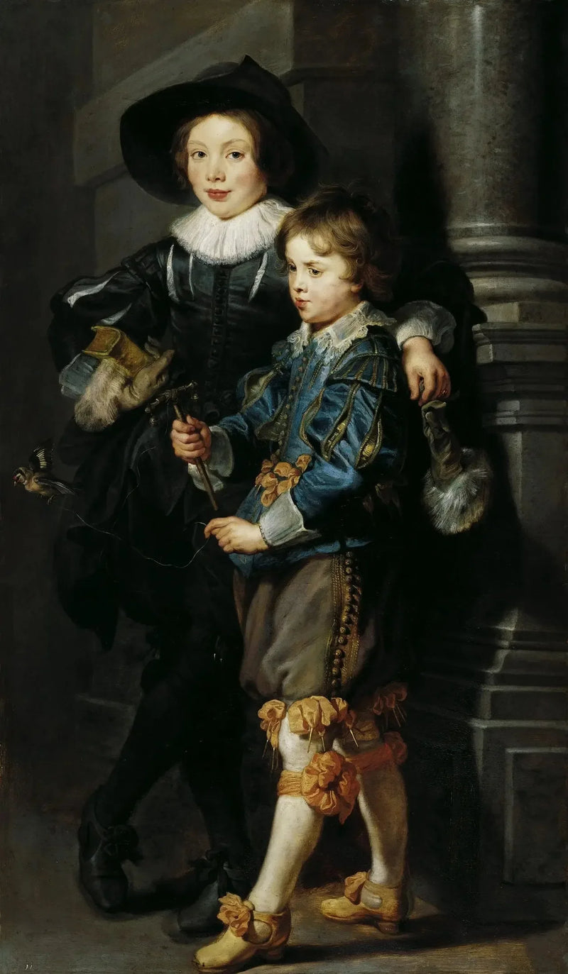 Ritratto di Albert e Nicolas Rubens - Peter Paul Rubens
