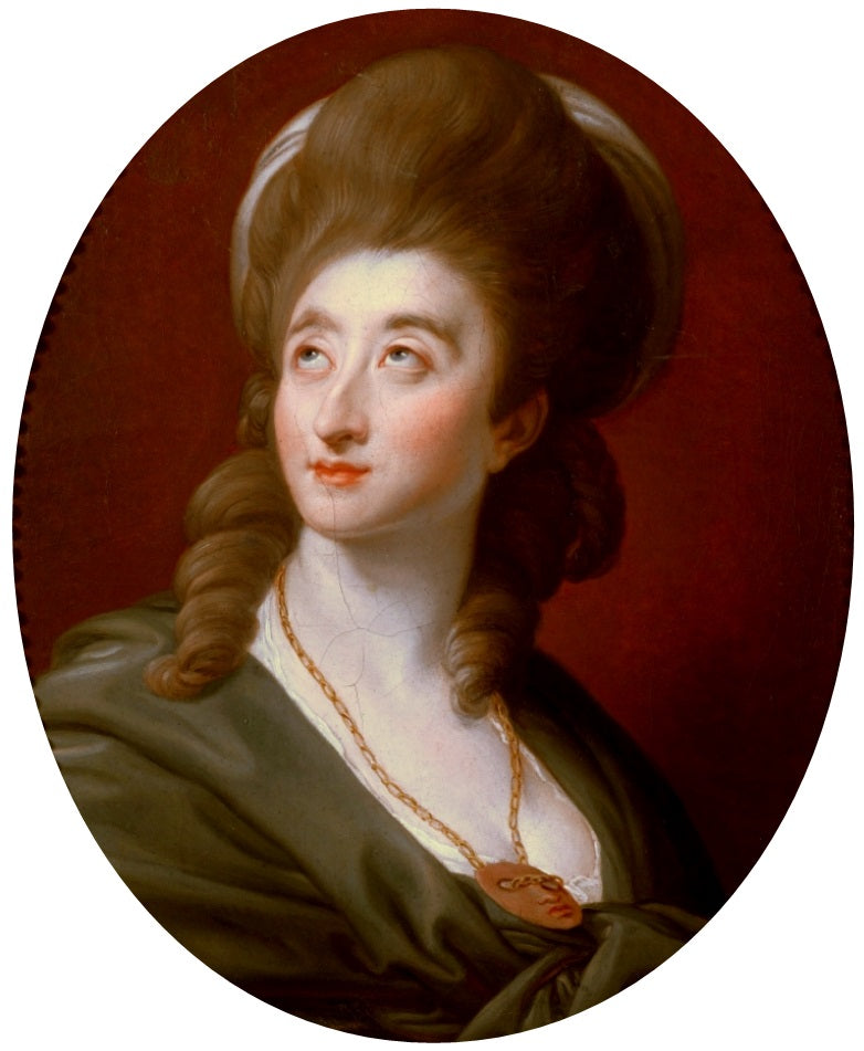 Ritratto di Aleksandra Potocka nata Lubomirska nel ruolo di Melpomene. - Pompeo Batoni