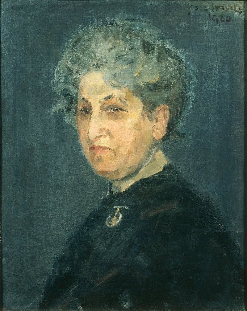 Ritratto di Aletta Jacobs (1854-1929) - Isaac Israel