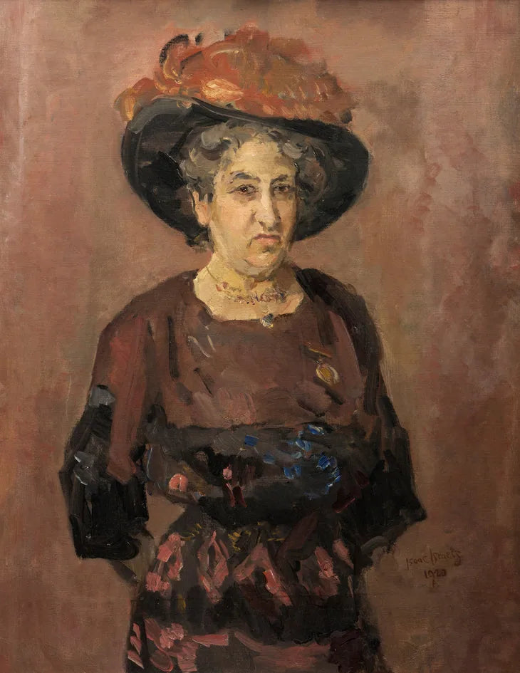 Ritratto di Aletta Jacobs (1854-1929) - Isaac Israel