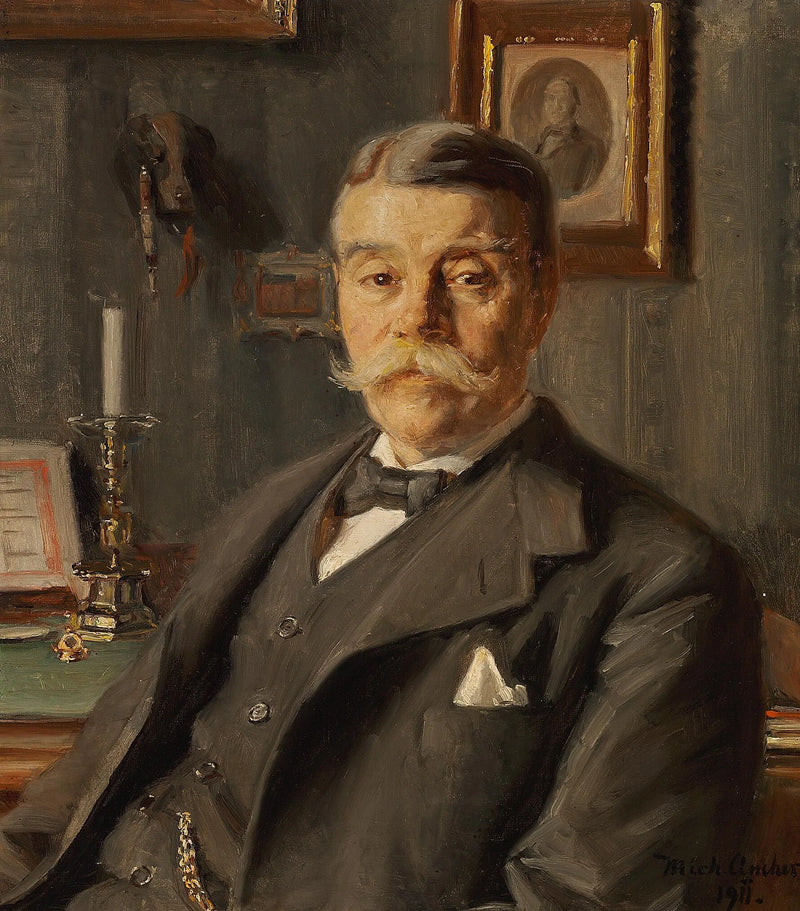 Ritratto di Alexandre Bech. -Michael Peter Ancher