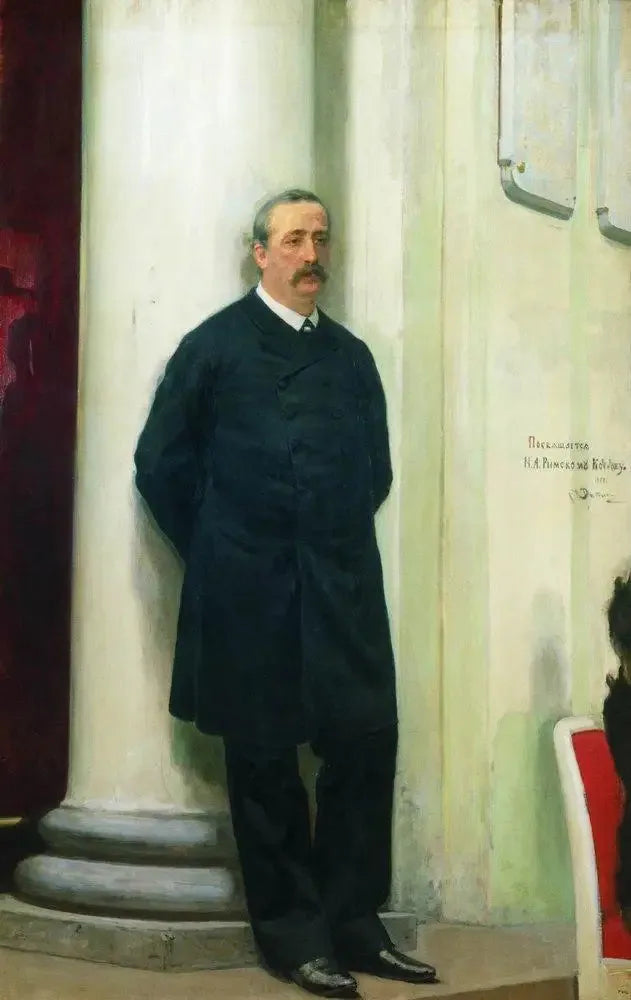Ritratto di Aleksandr Borodin - Ilya Repin