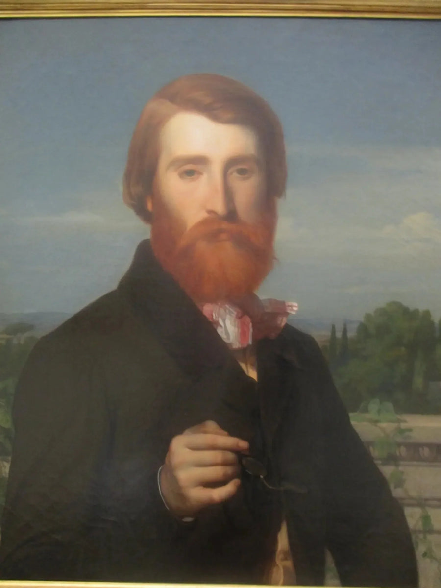Portrait d'Alfred Bruyas - Alexandre Cabanel image 1 reproduction de peinture à l’huile