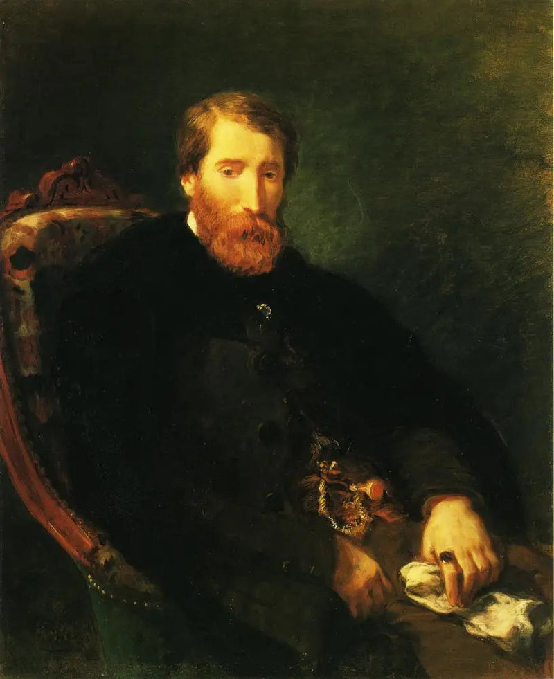 Ritratto di Alfred Bruyas - Eugène Delacroix
