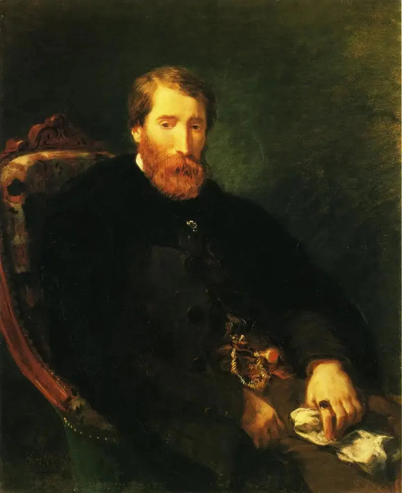 Ritratto di Alfred Bruyas - Eugène Delacroix