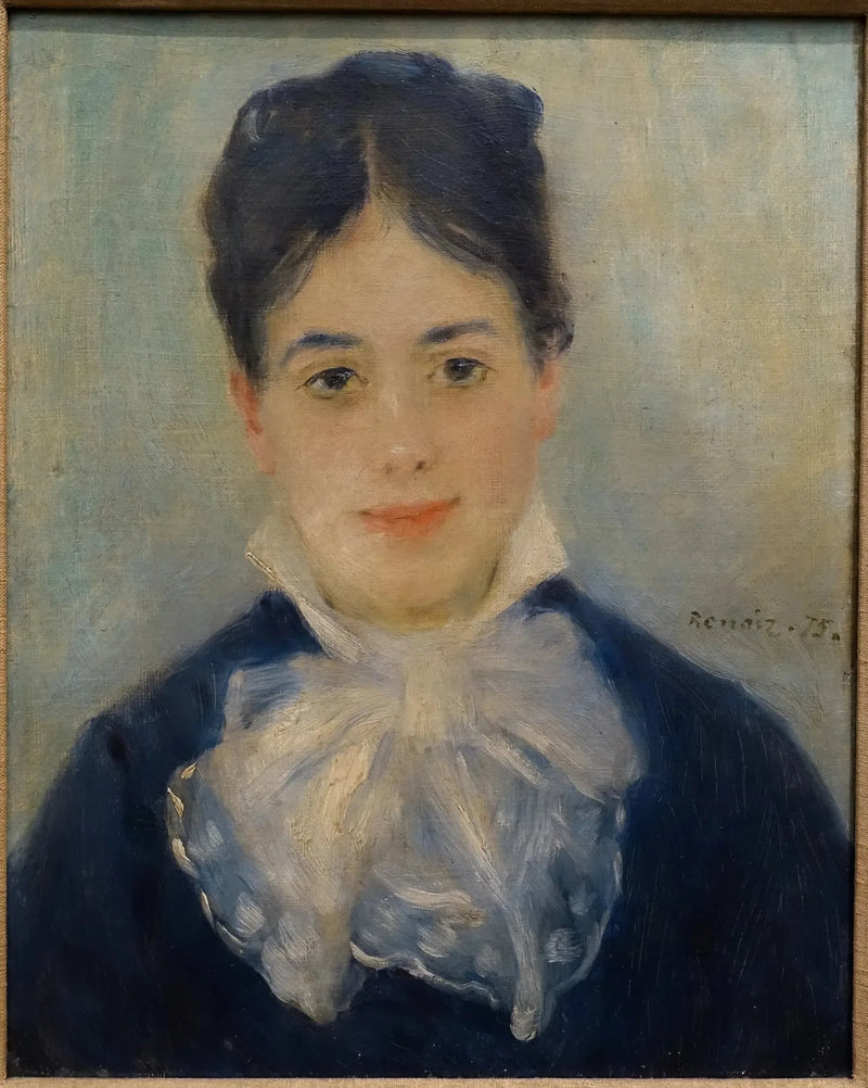 Ritratto di Alphonsine Fournaise - Pierre-Auguste Renoir