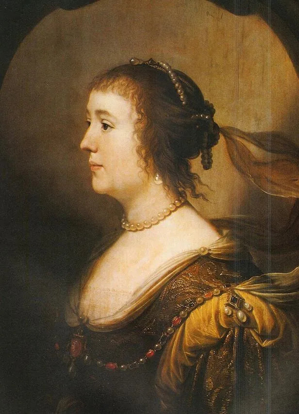 Ritratto di Amalia van Solms (1602-1675) - Gerrit van Honthorst