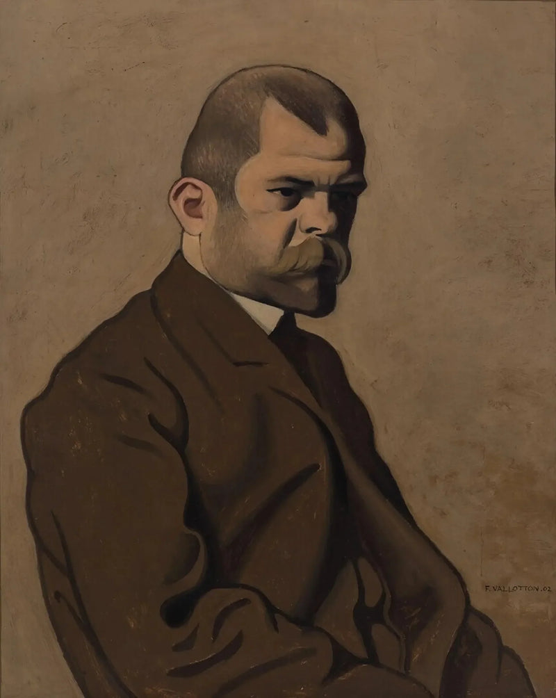 Ritratto di Ambroise Vollard - Félix Vallotton