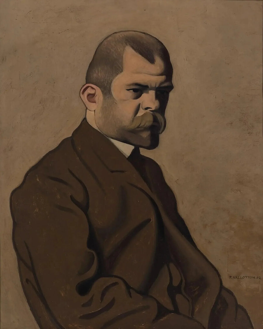 Ritratto di Ambroise Vollard - Félix Vallotton