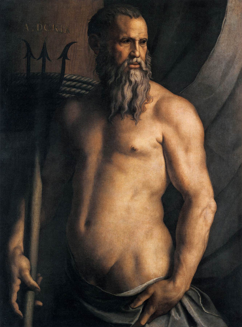 Ritratto di Andrea Doria in Nettuno - Bronzino