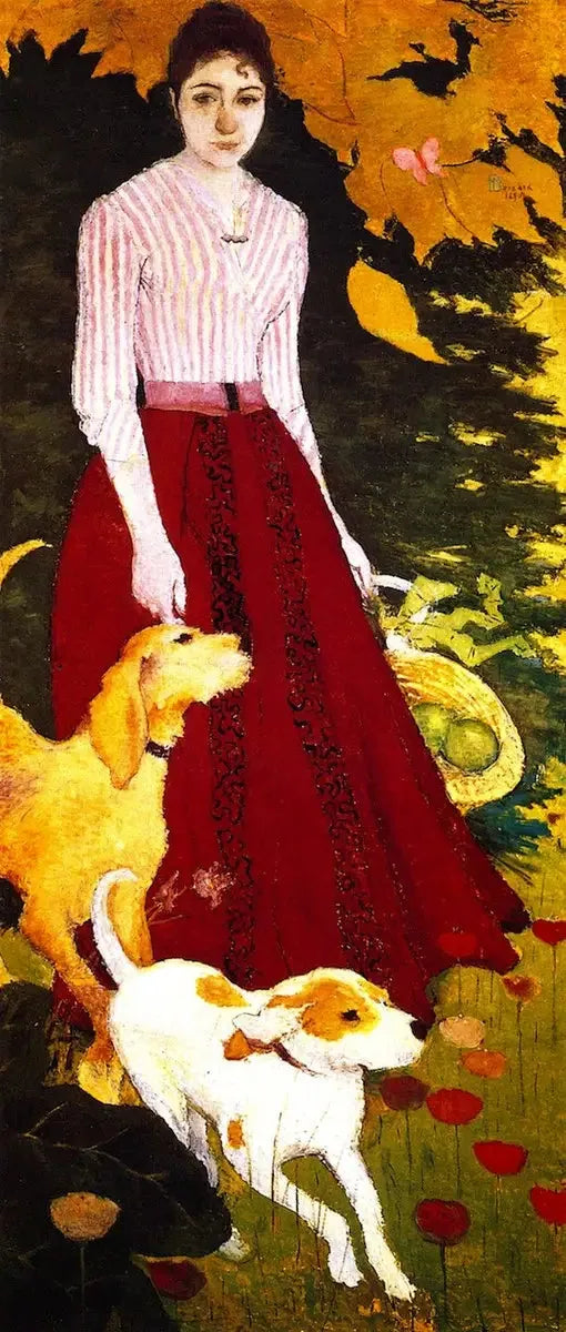 Ritratto di Andrée Bonnard, sorella dell'artista - Pierre Bonnard