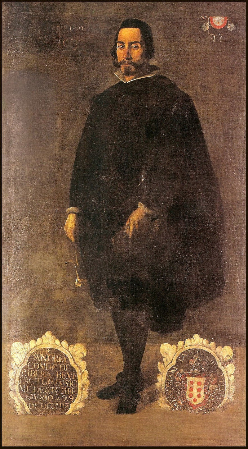 Ritratto di Andrés Condé de Ribera - Francisco de Zurbarán