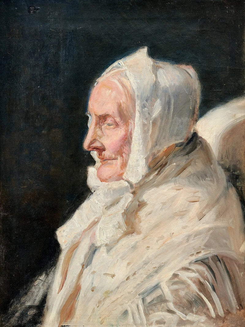 Ritratto di Ane Brêndum. -Michael Peter Ancher