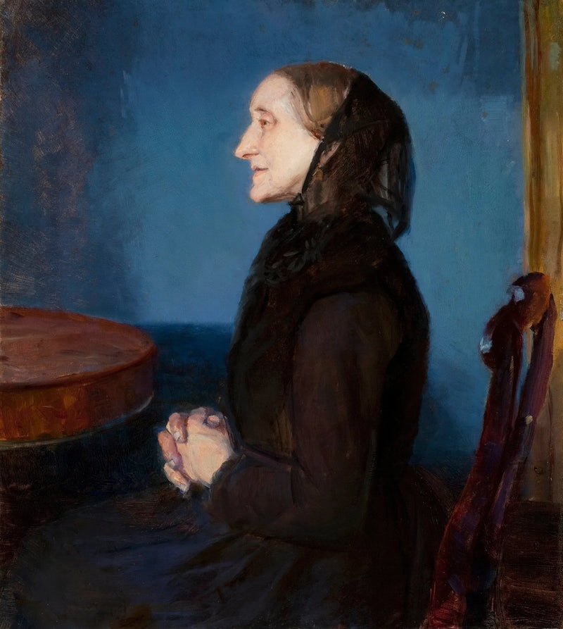 Ritratto di Ane Hedvig Bründum - Anna Ancher
