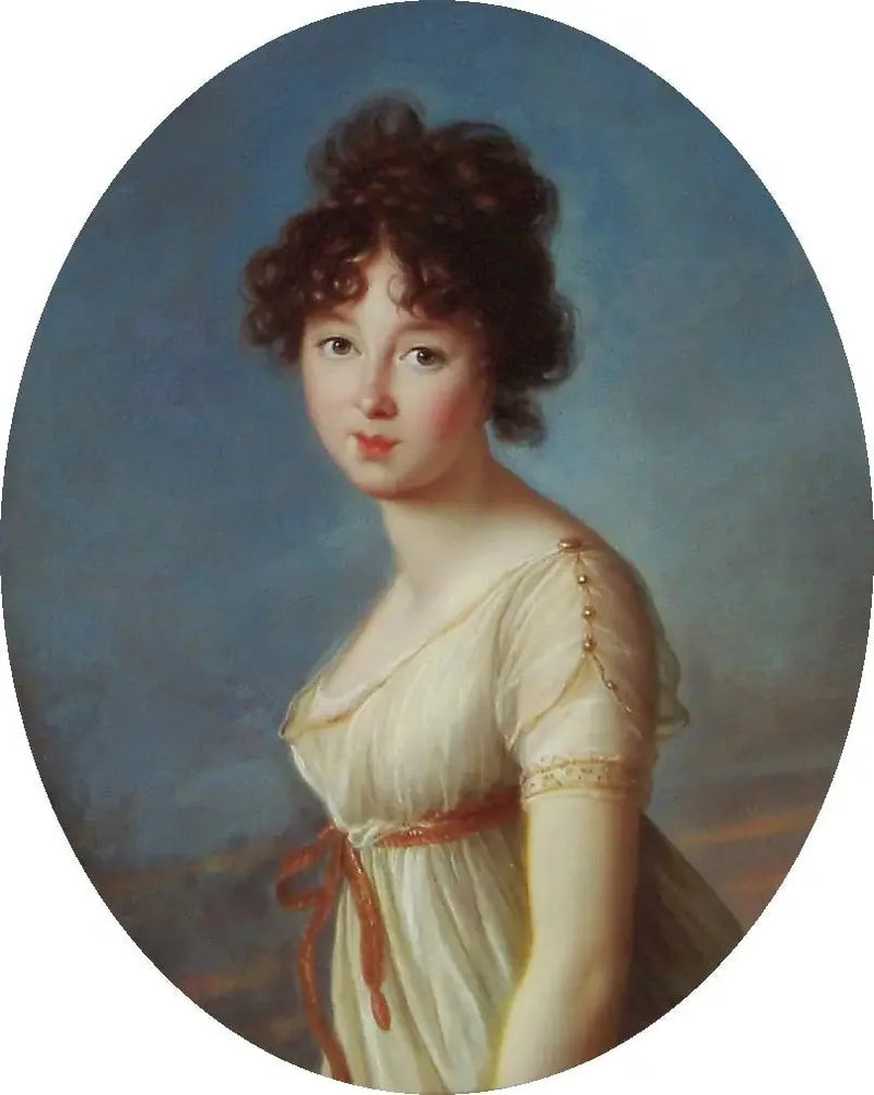 Ritratto di Aniela Czartoryska née Radziwiłł. - Élisabeth Vigée Le Brun