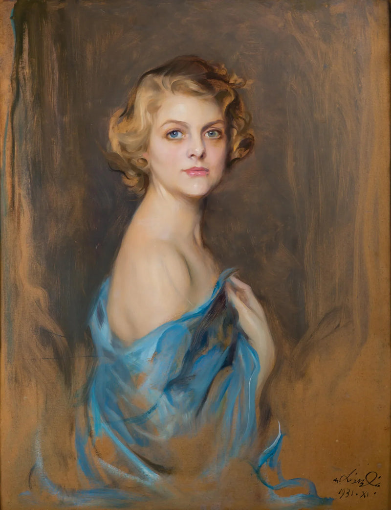 Ritratto di Anita Strawbridge, la signora Theodore P. Grosvenor - Philip de Laszlo