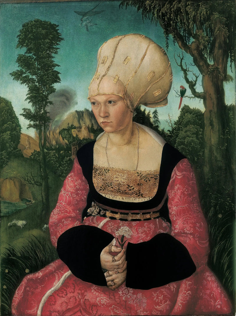 Ritratto di Anna Cuspinian - Lucas Cranach il Vecchio