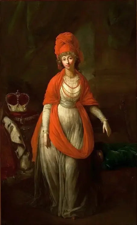 Ritratto di Anna Dorothée von Medem, duchessa di Curlandia. - Anton Graff