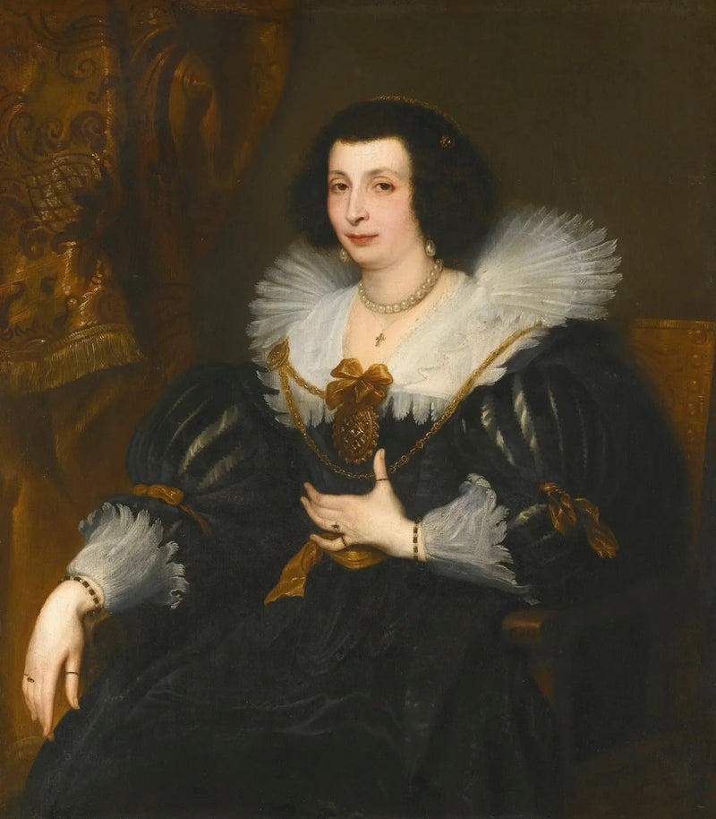 Ritratto di Anna Maria de Çamudio - Antoine van Dyck