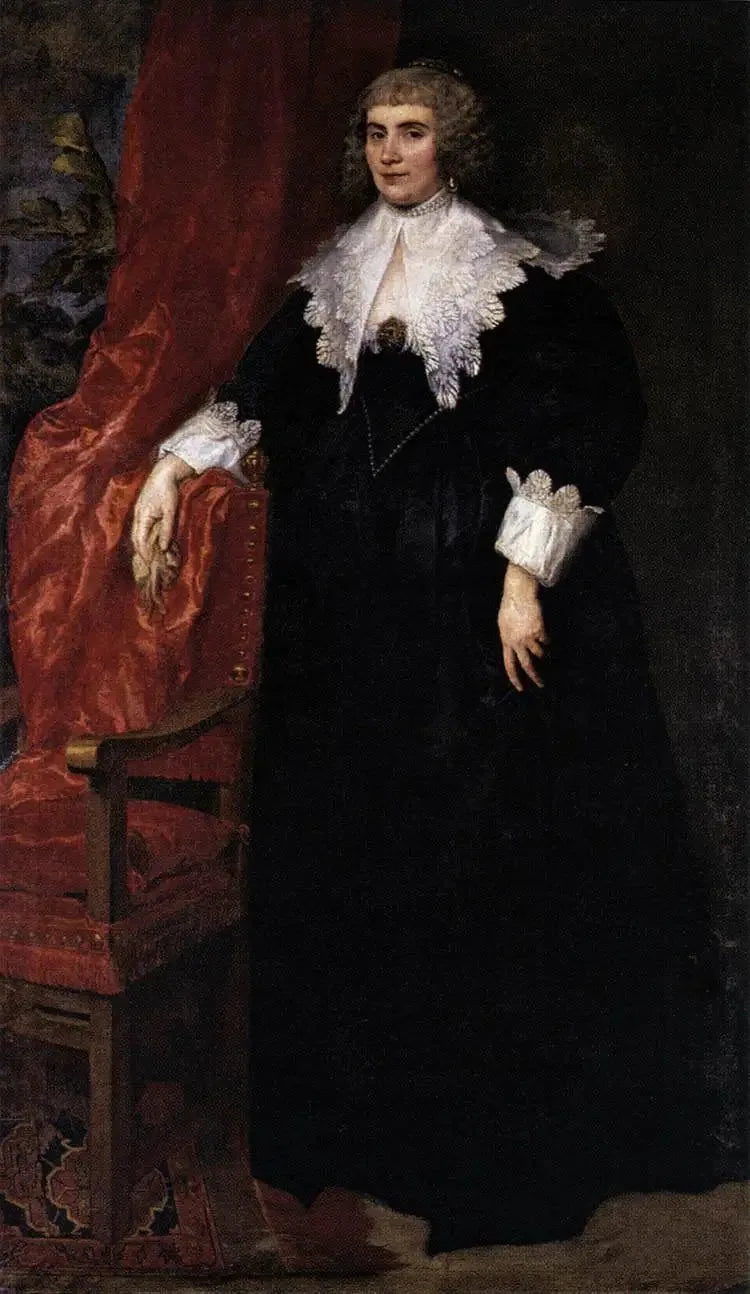 Ritratto di Anna van Craesbecke - Antoine van Dyck