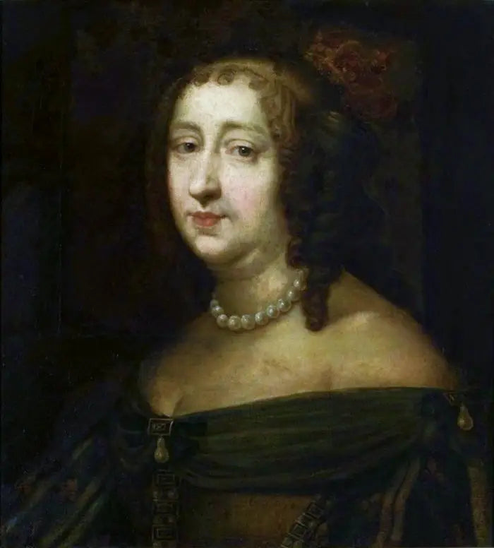 Ritratto di Anna d'Asburgo (1601-1666). - Pierre Mignard