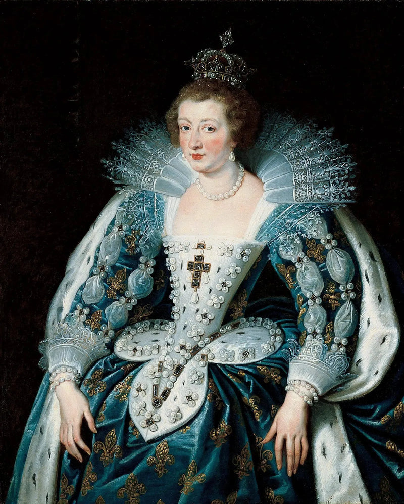 Ritratto di Anna d'Austria - Peter Paul Rubens