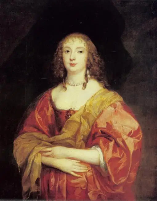 Ritratto di Anne Carr, Lady Russell, contessa di Bedford (1615-1684), circa 1639 - Antoine van Dyck