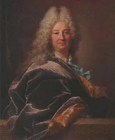 Ritratto di Antoine Bernard Bouhier - Hyacinthe Rigaud