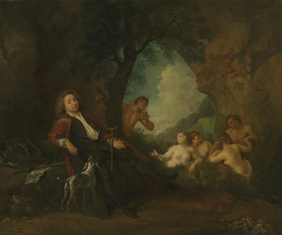 Ritratto di Antoine de La Roque - Antoine Watteau
