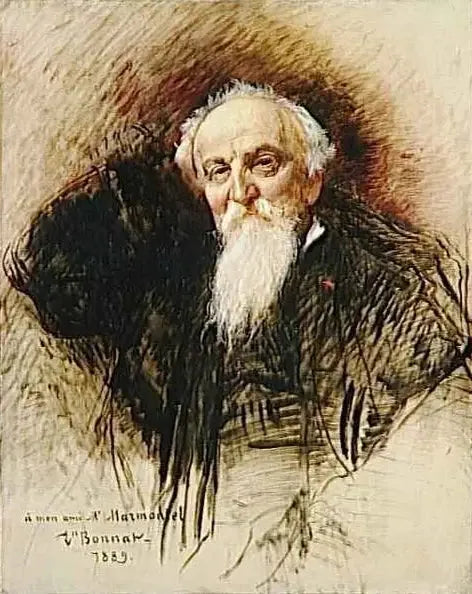 Ritratto di Antoine François Marmontel (1816-1898), pianista, compositore e musicologo francese - Léon Bonnat