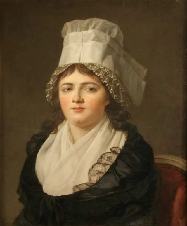 Reproduction du tableau « Portrait d'Antoinette Gabrielle Danton - Jacques-Louis David » par Alpha Reproduction en peinture à l’huile