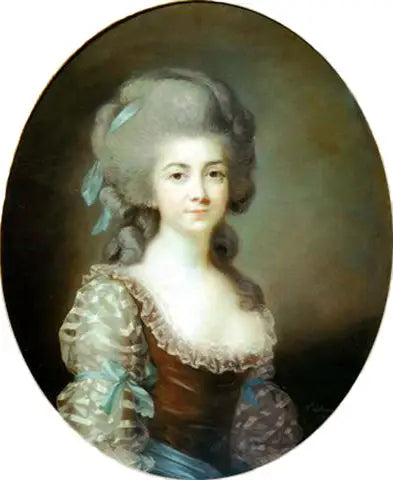 Ritratto di Antoinette Saint-Huberty (1756-1812), attrice francese. - Élisabeth Vigée Le Brun
